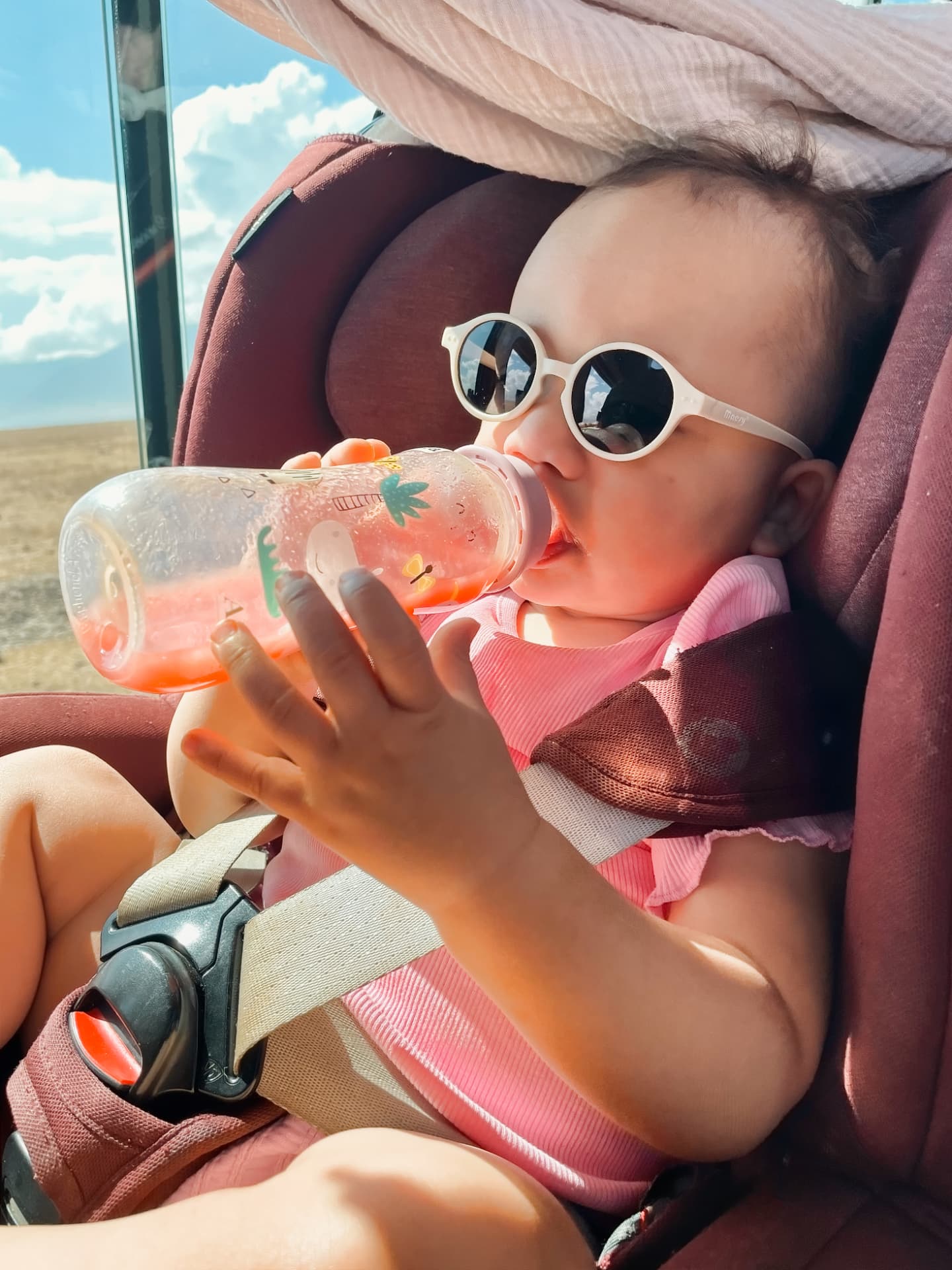 Juice break in the Serengeti
