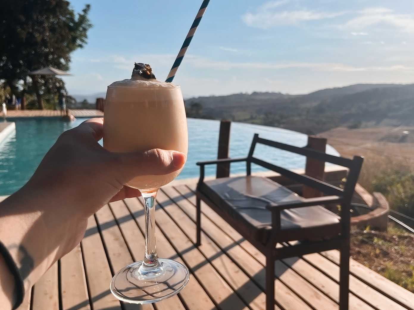 A cocktail at Simba Lodge in Karatu