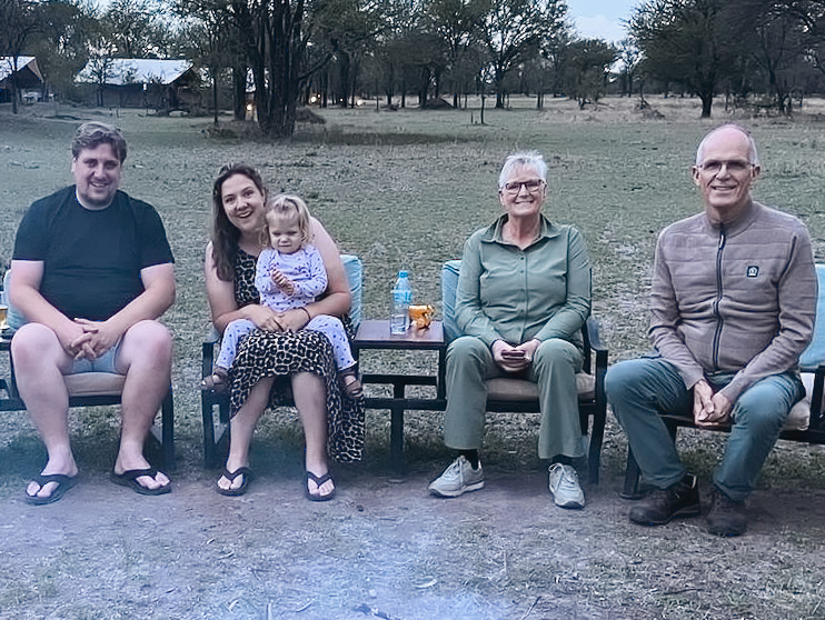 Around the campfire at Camp Zebra