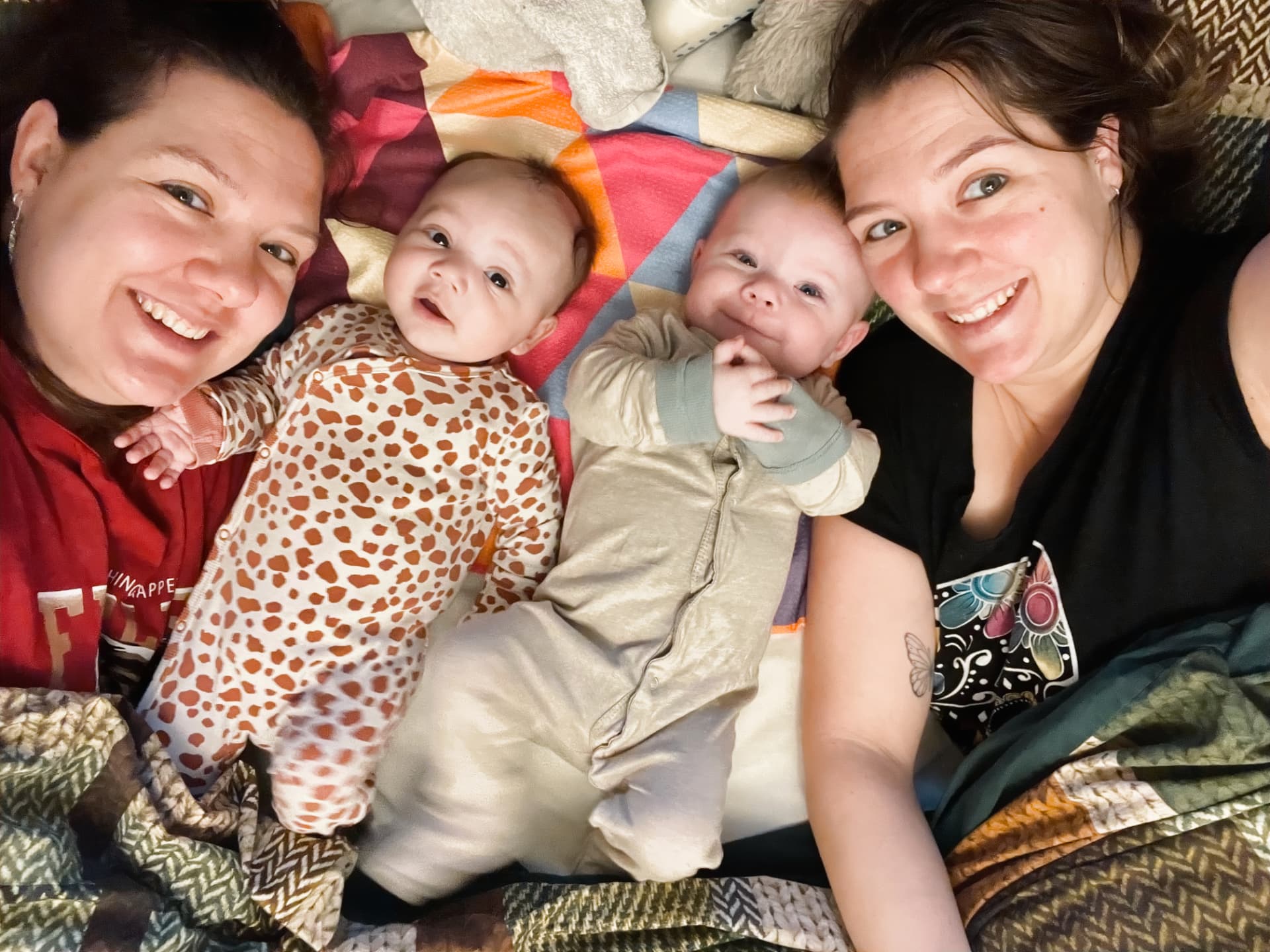 The mums and the babies